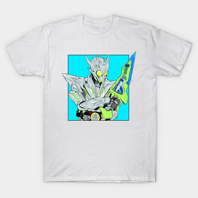 KAMEN RIDER ZERO ONE METAL CLUSTER HOPPER T-Shirt by Tokuproject